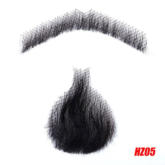 Barba Postiza de Cabello Natural para Cine, Televisión y Maquillaje Profesional - Image 7