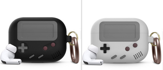 Funda Silicona AirPods Pro Diseño Retro Consola Clásica con Llavero - Image 11