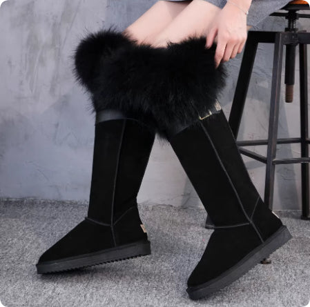 Botas Altas de Cuero para Mujer hasta la Rodilla - Image 7