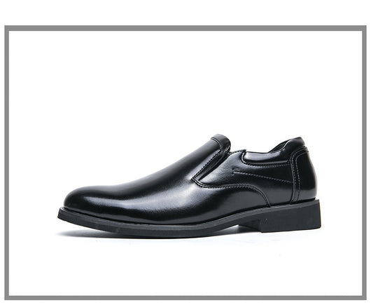 Zapatos de Cuero Formales Estilo Británico Retro para Hombre - Image 10