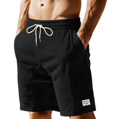 Shorts Holgados de Lino para Hombre - Corte Recto y Cierre de Cordones - Image 39