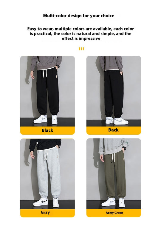 Pantalones Deportivos Holgados Talla Extra Grande para Hombre - Image 11