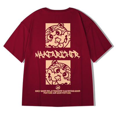 Playera Casual de Manga Corta Estilo Urbano para Hombre - Image 9