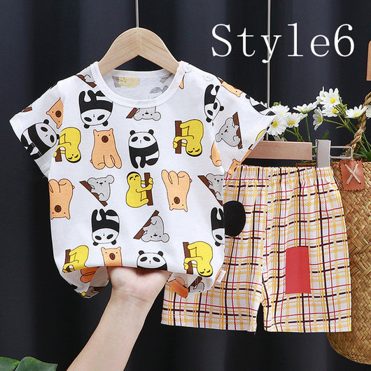 Traje Infantil de Algodón con Manga Corta - Image 25