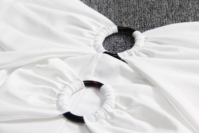 Jumpsuit Elegante con Escote Tubo y Detalles Calados - Image 21