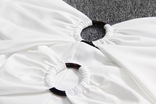 Jumpsuit Elegante con Escote Tubo y Detalles Calados - Image 21