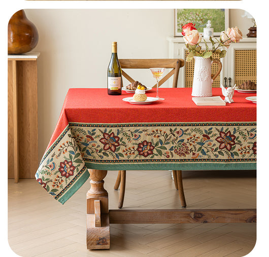 Mantel Rectangular para Mesa de Centro - Diseño Atmosférico en Tela - Image 18