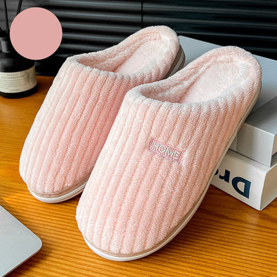 Pantuflas de Algodón Cálidas con Suela Antideslizante para Pareja - Image 9