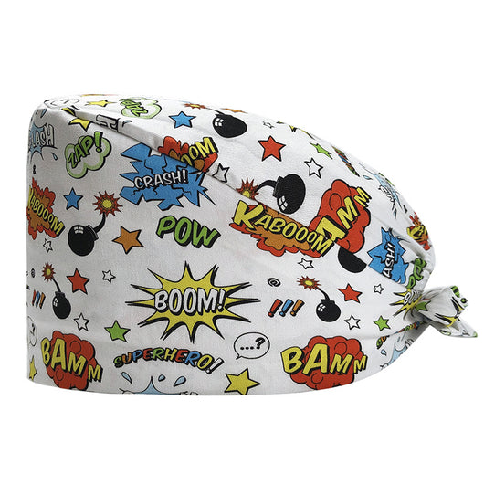 Bata Quirúrgica de Algodón Puro para Enfermeras con Estampado - Image 3