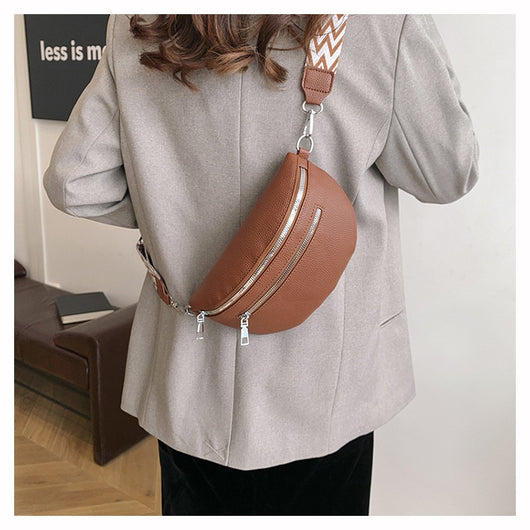 Bolso Bandolera de Gran Capacidad con Correa Ancha - Image 16