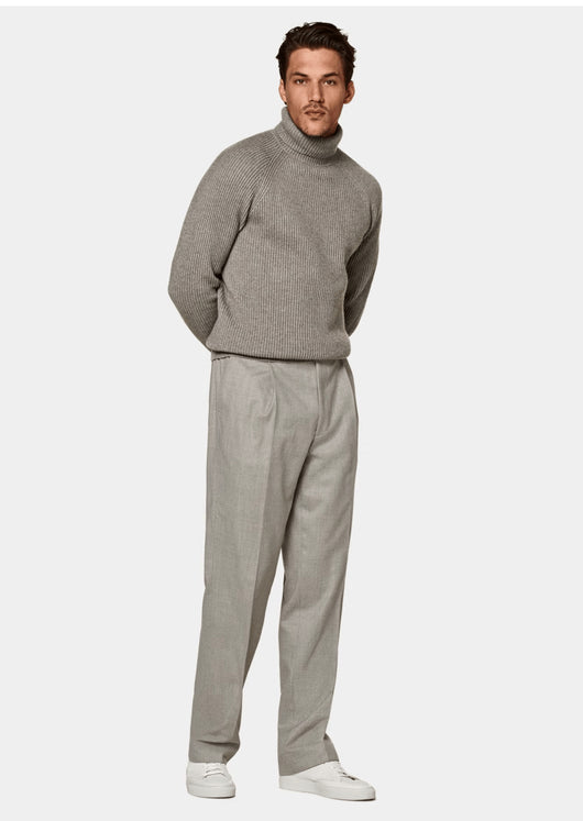 Suéter de Cuello Alto en Cashmere para Hombre - Pullover Elegante y Sofisticado - Image 6