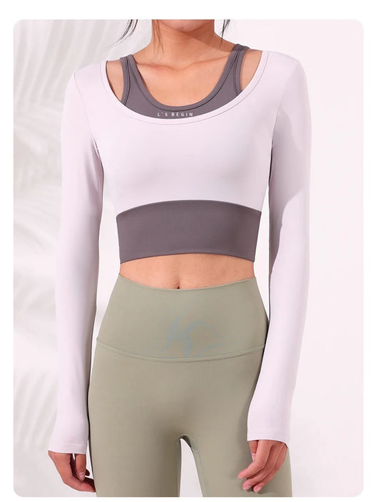 Playera Deportiva de Manga Larga para Mujer - Running - Image 13