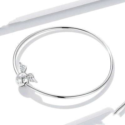 Pulsera Alas de Hada con Circones en Plata de Ley - Image 7