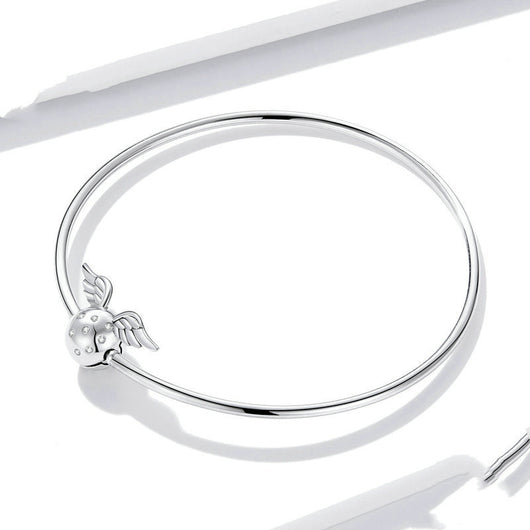 Pulsera Alas de Hada con Circones en Plata de Ley - Image 7