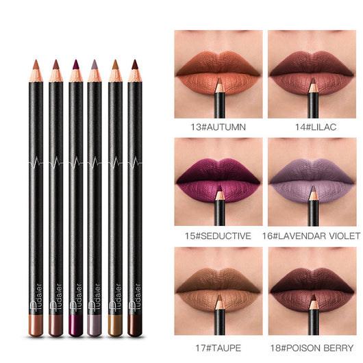 Delineador de Labios 36 Colores Resistente al Agua - Tonos Desnudos - Image 4