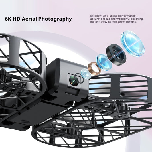 Dron Plegable V38 con Protección de Malla para Fotografía Aérea - Image 2
