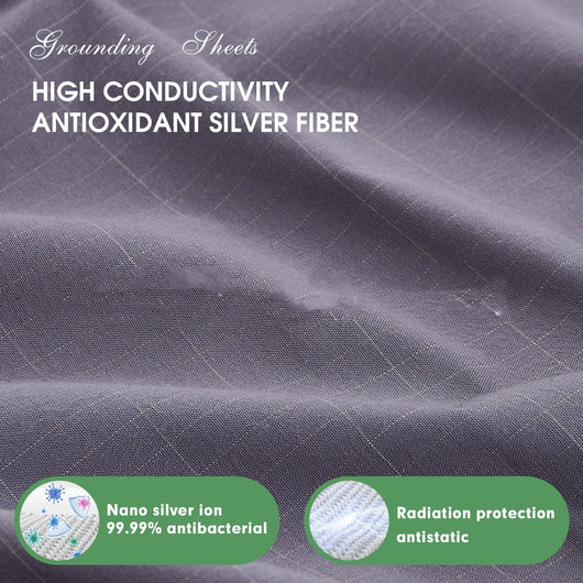 Sábana Bajera Antiestática de Fibra de Plata con Propiedades Antibacterianas - Image 10