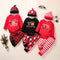 Conjunto Infantil Estampado Casual sin Capucha