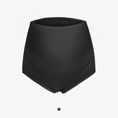 Shorts Maternales de Cintura Alta con Algodón - Talla Grande - Image 3