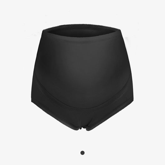 Shorts Maternales de Cintura Alta con Algodón - Talla Grande - Image 3