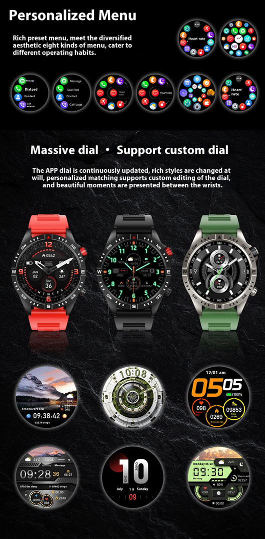 Reloj Inteligente para Hombre con Pago sin Conexión y Múltiples Funciones - Image 13