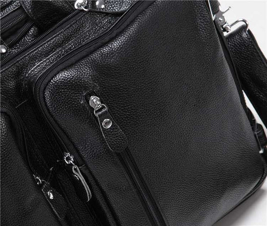 Bolso Multifuncional de Cuero para Hombre - Image 8