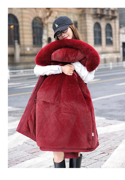 Chaqueta Acolchada Térmica para Mujer con Forro Polar - Image 22