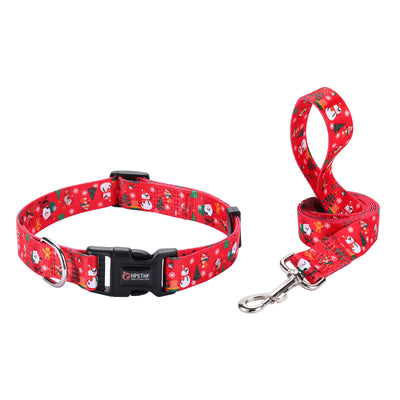 Correa Navideña para Perros con Cuerda de Agarre Manual - Image 11