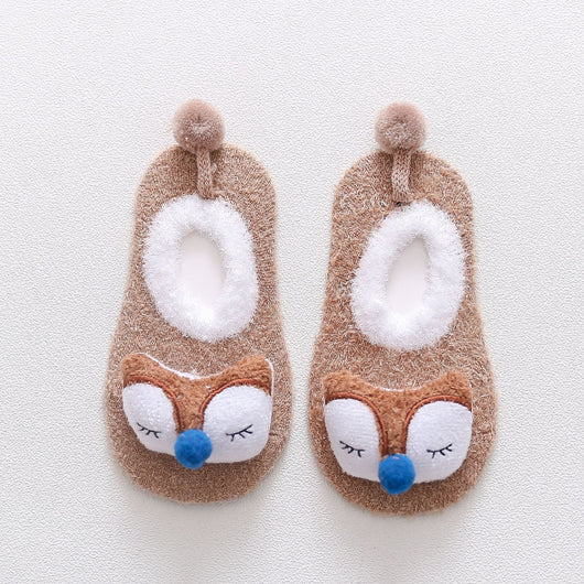 Calcetines Antideslizantes con Diseño de Muñecos 3D para Primavera y Otoño - Image 6