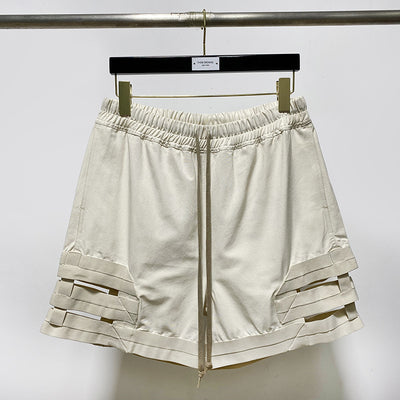 Shorts Holgados con Panel de Encaje y Cordón Ajustable - Image 15