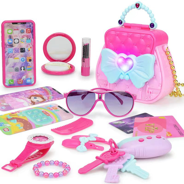 Set de Accesorios de Belleza Princesa con Bolso Decorativo