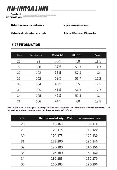 Pantalones Casuales Versátiles para Hombre Multi-Bolsillos - Image 10