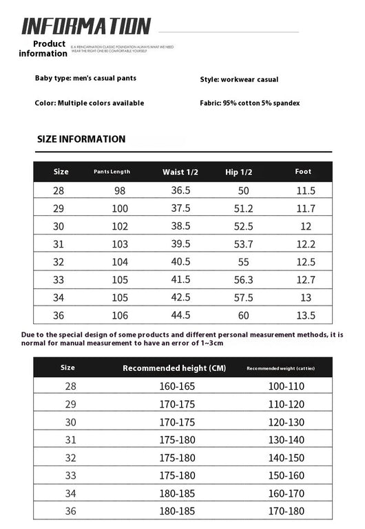Pantalones Casuales Versátiles para Hombre Multi-Bolsillos - Image 10