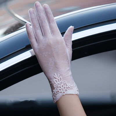Guantes Femeninos de Seda de Hielo con Protección UV - Image 22