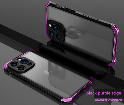 Funda Protectora de Cristal y Metal Transparente - Image 7