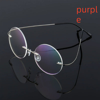 Gafas Retro Sin Marco de Titanio Super Elásticas - Image 9