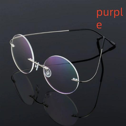 Gafas Retro Sin Marco de Titanio Super Elásticas - Image 9