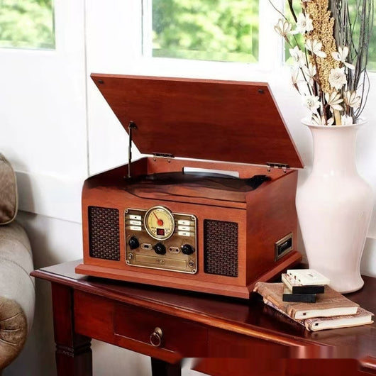 Tocadiscos Retro Minimalista para el Hogar