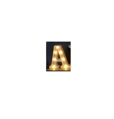 Letras y Números LED Luminosos para Decoración - Lámpara de Batería Romántica - Image 50