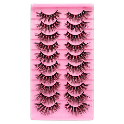 10 Pares de Pestañas Postizas Voluminosas con Rizo Natural - Image 7