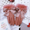 Guantes Táctiles Cálidos Acolchados para Invierno