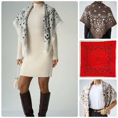 Pañoleta Cuadrada Elegante y Versátil - Image 2