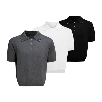 Playera Slim Ice Feeling Cuello Doble Manga Corta - Image 2