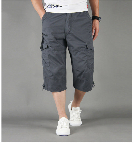 Shorts Casuales Holgados Multi Bolsillo para Hombre - Image 15