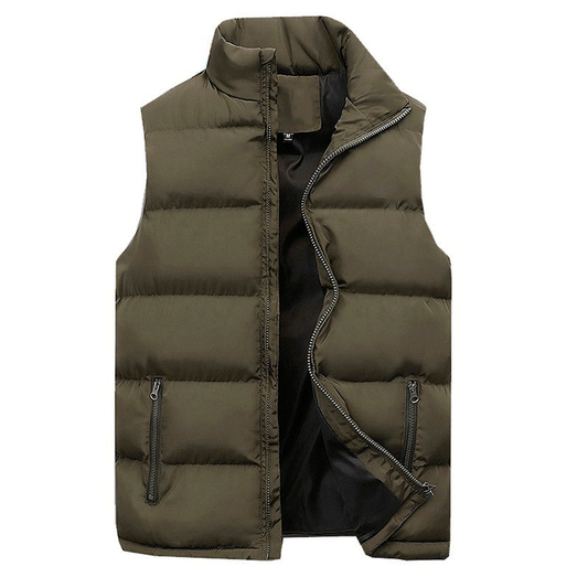 Chaleco Acolchado de Algodón para Hombre - Calidez y Comodidad - Image 2