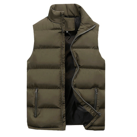 Chaleco Acolchado de Algodón para Hombre - Calidez y Comodidad - Image 2