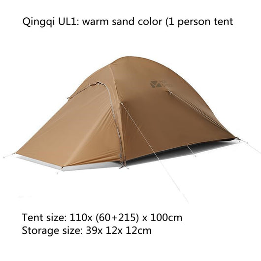 Tienda de Campaña Portátil 2 en 1 con Sala y Dormitorio para Camping - Image 8