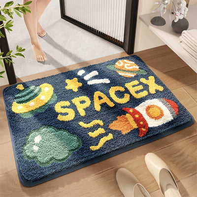 Tapete de Baño Cohete Antideslizante Absorbente con Diseño Infantil - Image 7