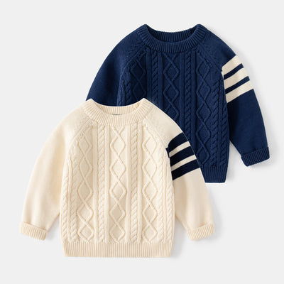 Suéter Infantil de Color Liso - Pullover Cómodo