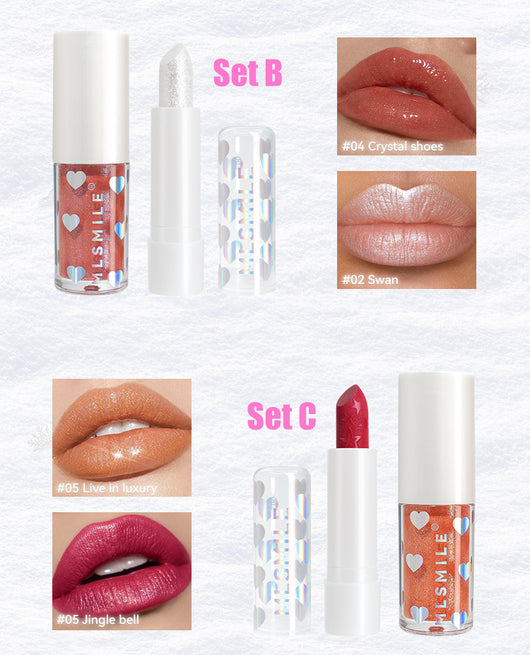 Dúo de Labiales Perlados con Brillo Líquido - Image 21